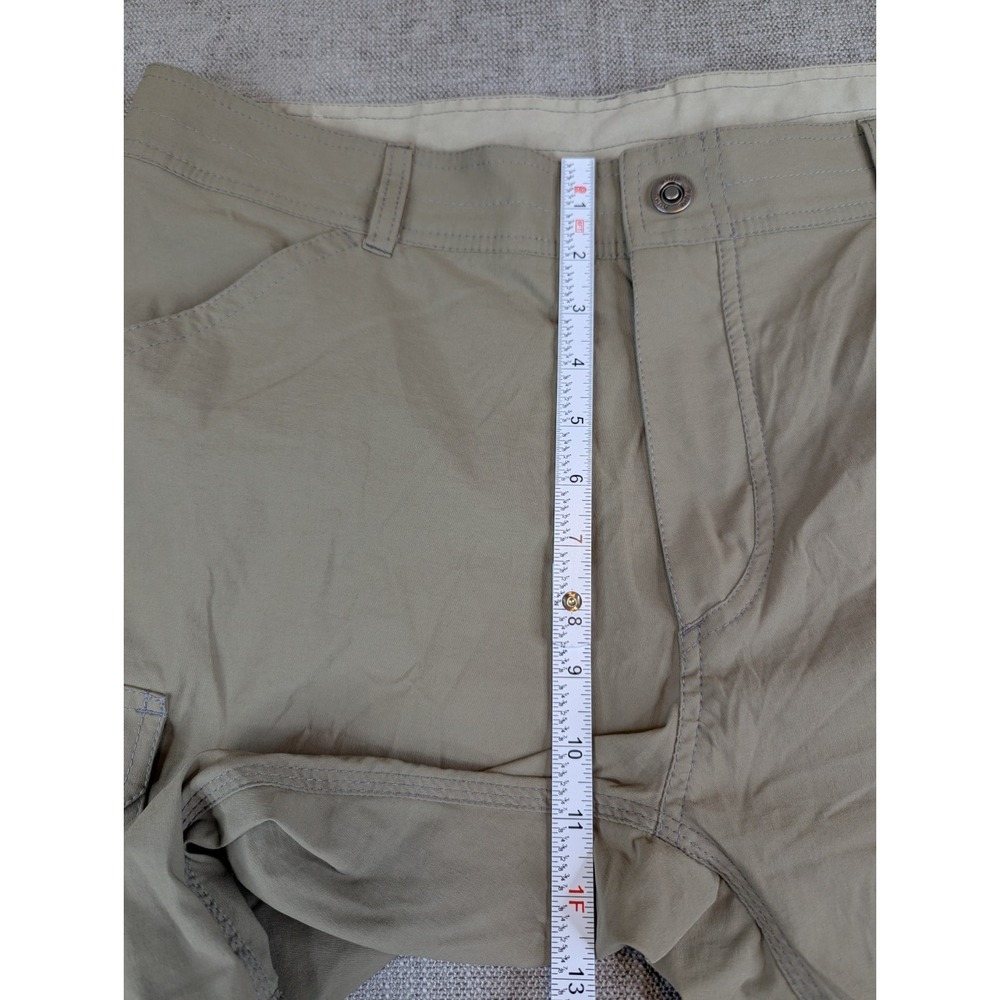 KUHL Pants Mens 36x34 Gray Green Renegade Convertible Stealth Cargo Outdoor Hike - Picture 7 of 10